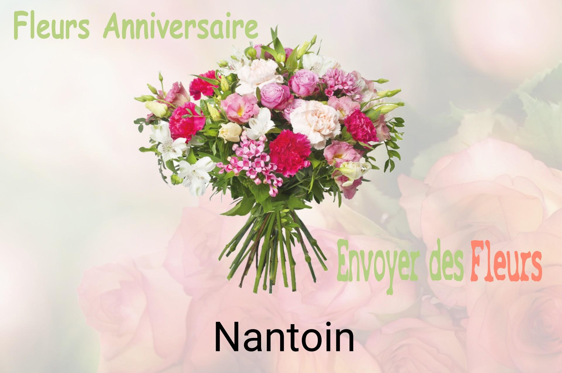 Bouquet de fleurs d’anniversaire livré à Nantoin